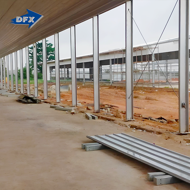 Steel Ostrich Farm House